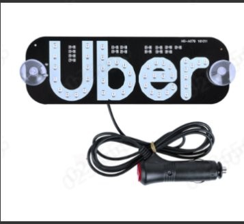 thumbnail image 2 of Signo LED iluminado para el enchufe del USB Signo de luz LED para el parabrisas del coche Taxi Signo de luz Pegatina parabrisas Cab Indicador de luz, 2 of 2